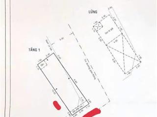 Nhà nguyễn phúc chu, hẽm oto, sổ a4, gần mặt tiền, tương lai lô góc 2 mt lộ giới ít, 49,5m2, 5.4 tỷ