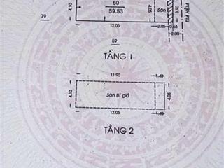 Nhà đường lạc long quân, kế hxh, 4,1m x 15,6m vuông a4, ngay chợ tân bình, 60m², 6,7 tỷ