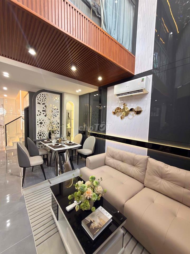 SIÊU PHẨM 4 TẦNG - GÒ VẤP - 2 MẶT THOÁNG