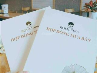 Chủ nhà cần tiền bán gấp liền kề 12 đường 30m dự án hinode royal park. giá 17,2 tỷ/100m2