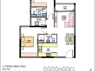 Bán ch the habitat d3.5.09 2pn/80m2 view hồ bơi giá 3,361 ck đến 7% cách aeon 3ph  0938 677 ***