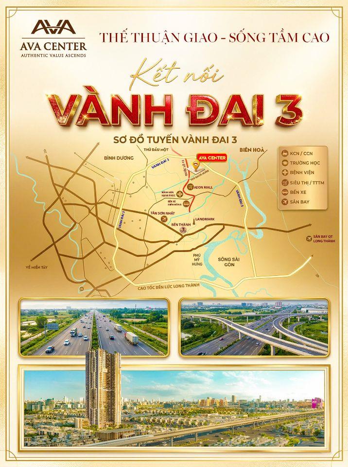 Bán căn hộ Ava Center cạnh Ga Metro số 6, chỉ từ 1,5 tỷ/căn full nội thất Lh 0938677909 Hiền xem nhà