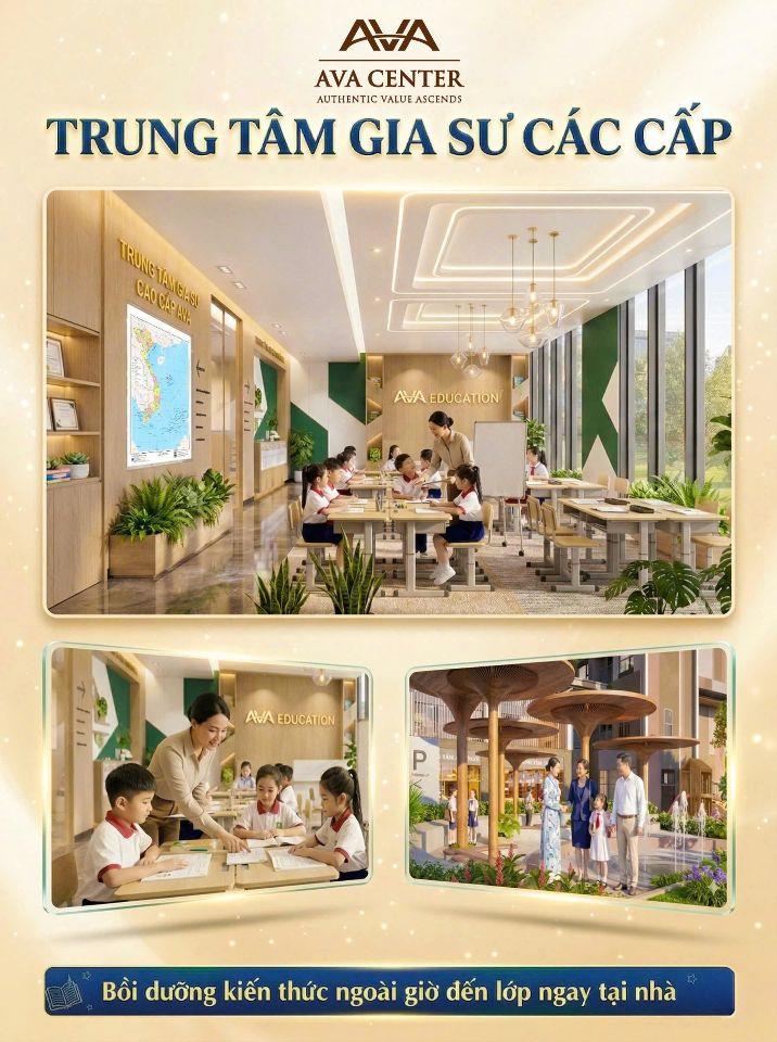 Bán căn hộ Ava Center cạnh Ga Metro số 6, chỉ từ 1,5 tỷ/căn full nội thất Lh 0938677909 Hiền xem nhà