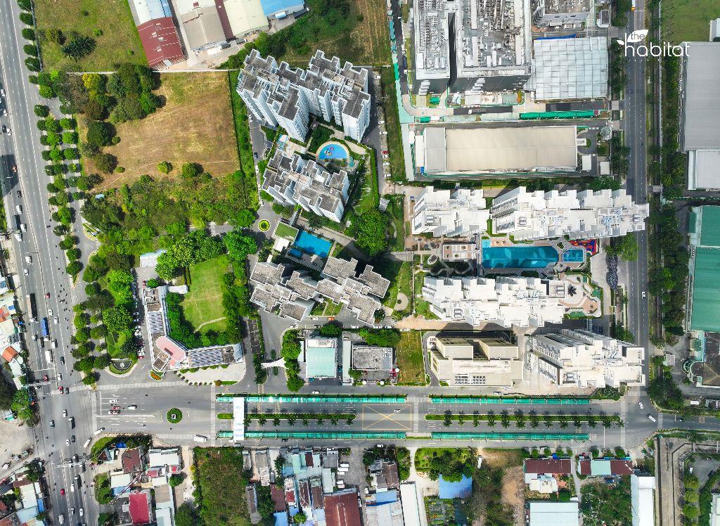 Căn hộ The Habitat còn 1 suất 2PN hàng cđt view hcm 80m2 giá 4,024 tỷ ck 130tr + nội thất Lh 0938677909 Hiền xem nhà