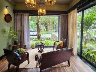 Bán biệt thự song lập mimosa ecopark 226m² full nội thất indochine hướng chính nam 45 tỷ