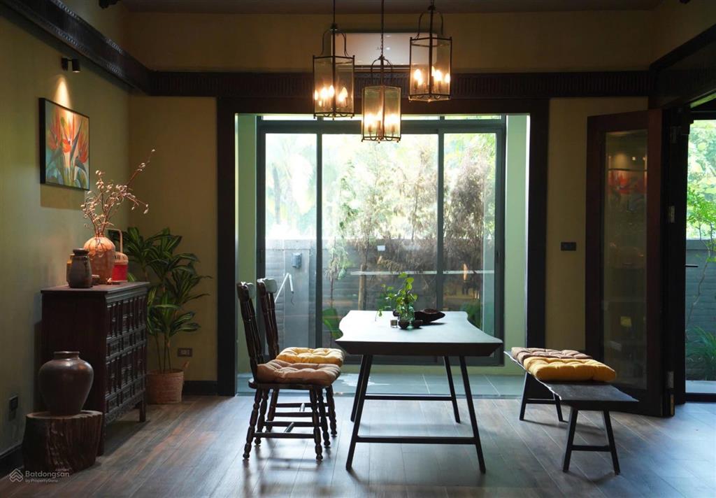 Bán biệt thự song lập mimosa ecopark 226m² full nội thất indochine hướng chính nam 45 tỷ
