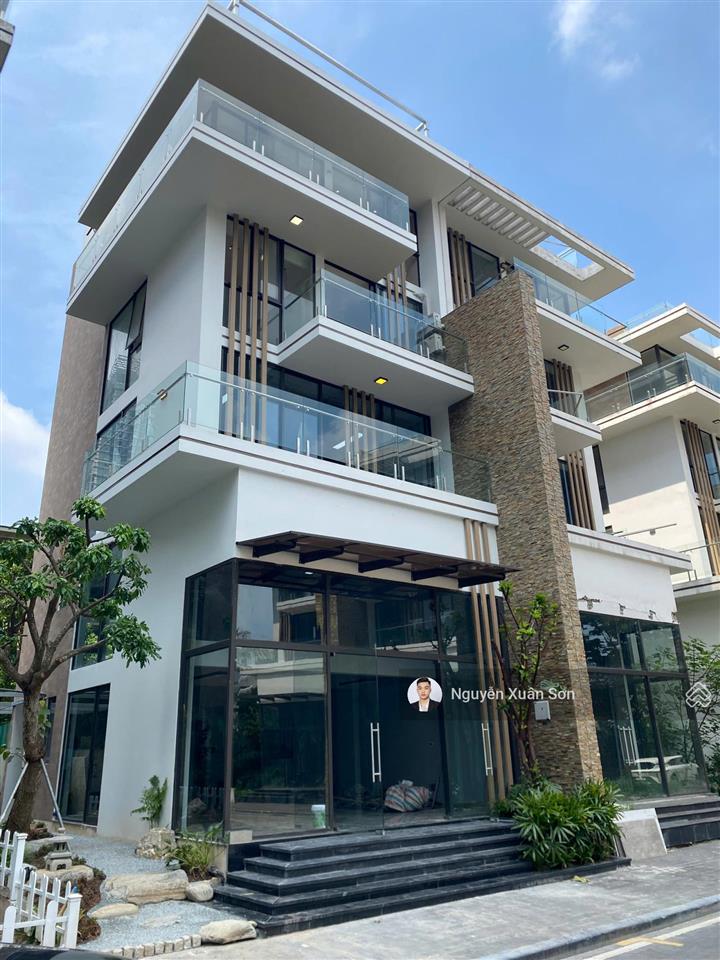 Cho thuê biệt thự nhà phố rừng thông diện tích 140m x 4 tầng đã hoàn thiện đẹp  có thang máy