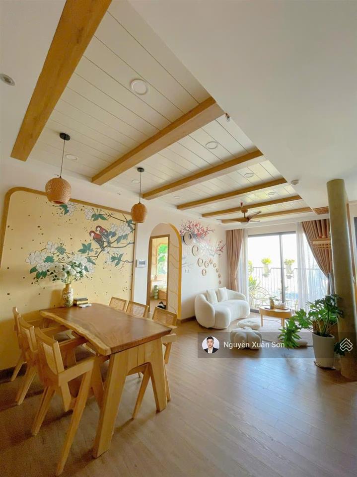 Cho thuê 3n2vs sky oasis 84m² full đồ, ban công đông nam view biệt thự đảo 16tr