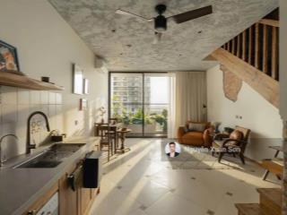 Cho thuê studio mezza swanlake onsen thiết kế 2 tầng 1pn full nội thất xịn, 13.5tr/th