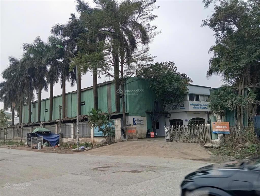 Cho thuê kho xưởng đại lộ thăng long an khánh dt 900m2 khung zamil điện 3fa,xe công xuất vat bảo vệ