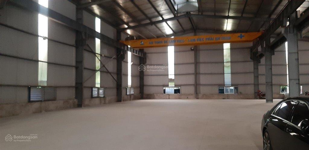 Cho thuê kho xưởng hữu hưng tây mỗ nam từ liêm dt 450m điện 3 pha sẵn cẩu trục xe công đỗ cửa