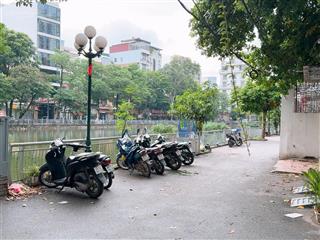 Bán nhà view mặt hồ trung kính, đường trần duy hưng, ô tô vào nhà, 100m2, cực hiếm.  0836 377 ***