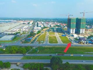 Chính chủ bán do6.24 lô góc 125,9m2 mặt đường gom cao tốc và đường 20,5m2 chung cư giá 4,5 tỷ