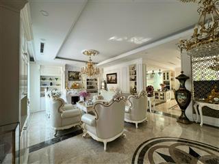 Bán biệt thự sân vườn lô góc 230m2, 4 tầng siêu vip, duy nhất tại kđt gamuda gardens. thiết kế đẹp