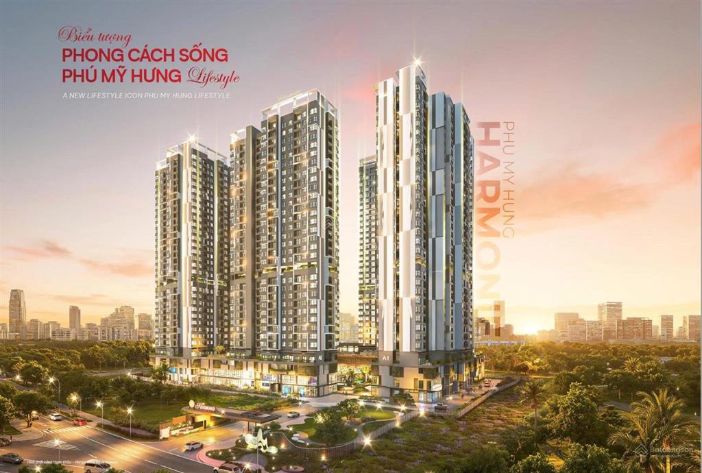 Căn hộ cao cấp the harmonie phú mỹ hưng trả trước từ 700tr, view đẹp tiến độ thanh toán giãn từ cđt