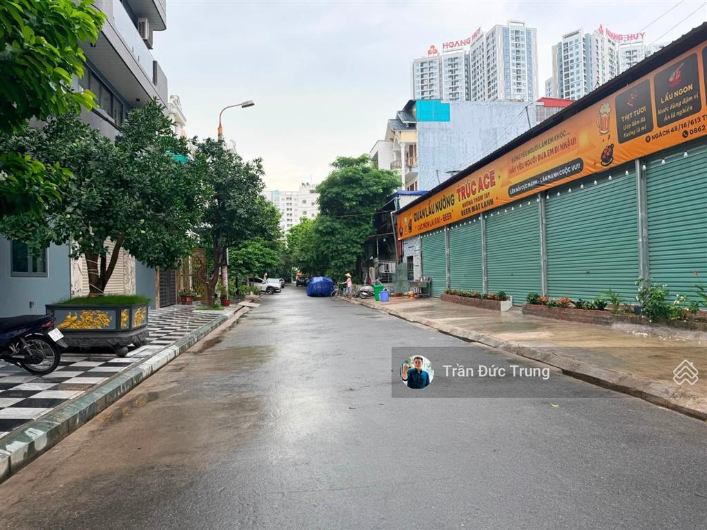 Tuyến 3 võ nguyên giáp dt 100m2 ngang 5m ngay sát trục cafe 12h