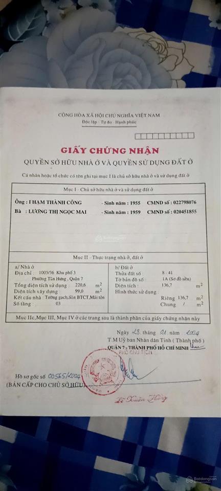 Nhà đẹp hẻm lớn xe hơi vào được cách cầu rạch ông 20 mét