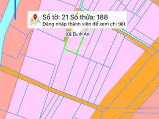 Bán đất 503m2 khu 14 xã bình an (long đức cũ),  ngang 13m, thổ cư 160m2 | giá tốt