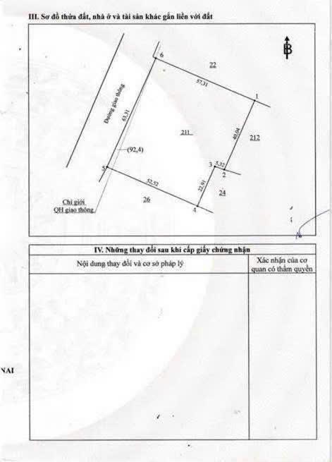 Bán đất bình an (long đức cũ) long thành 3.524m2 có thổ cư giá từ 4 triệu/m2 đường nhựa khu dân cư