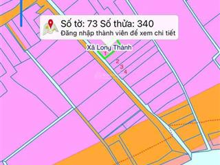 Bán lô đất khu phước thuận xã long thành, giá 3,5 tỷ, thổ cư, hẻm nhựa