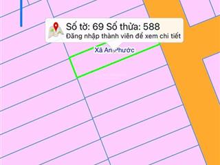 Bán đất khu center1 an phước long thành 100m2 thổ cư 100% hẻm nhựa thông giá 5 tỷ 1