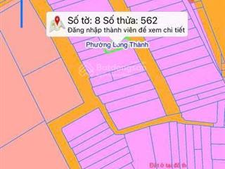 Bán nhanh 104m2 đất trung tâm phường long thành  mặt tiền đường lê thánh tông | giá tốt chỉ 4,3 tỷ