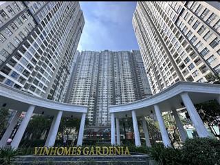 Cho thuê căn hộ 2 ngủ tại vinhomes gardenia  hàm nghi mỹ đình diện tích 84m2 full đồ giá 18tr/th