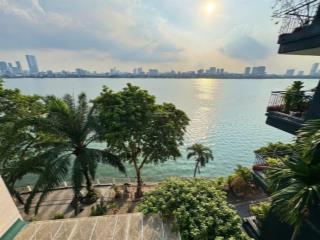 Chủ gửi cho thuê căn biệt thự mặt hồ tây, phố quảng an, rộng 200m, 4 tầng, 1 hầm, 7 phòng ngủ