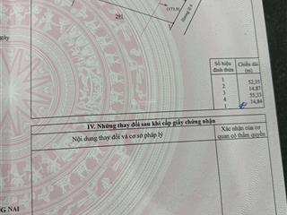 Bán đất mặt tiền hương lộ 6, phường tân triều, đồng nai, 1.066m2, sổ riêng, thổ cư