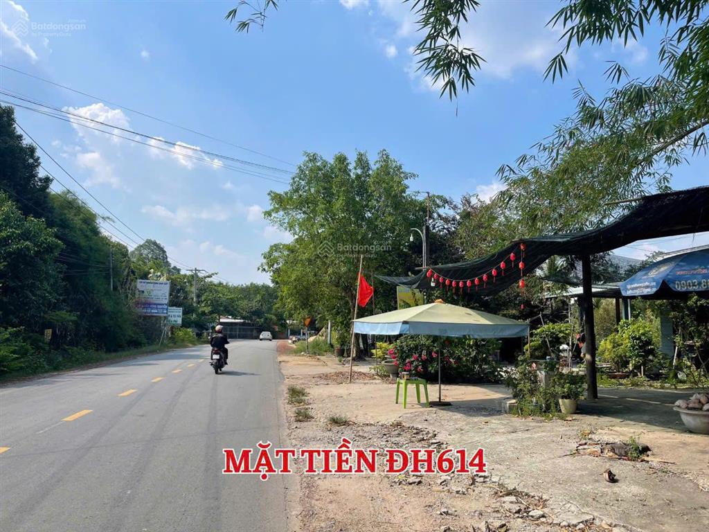 Đất mặt tiền đường kinh doanh ngay kcn bàu bàng, giá 7,5 tr/m2