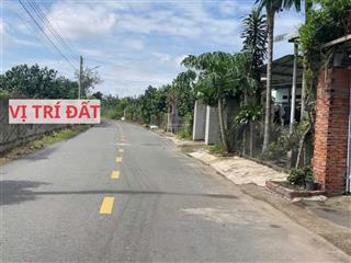 Bán đất mặt tiền đường nhựa có sẵn vườn bưởi tại trừ văn thố, bàu bàng, bình dương