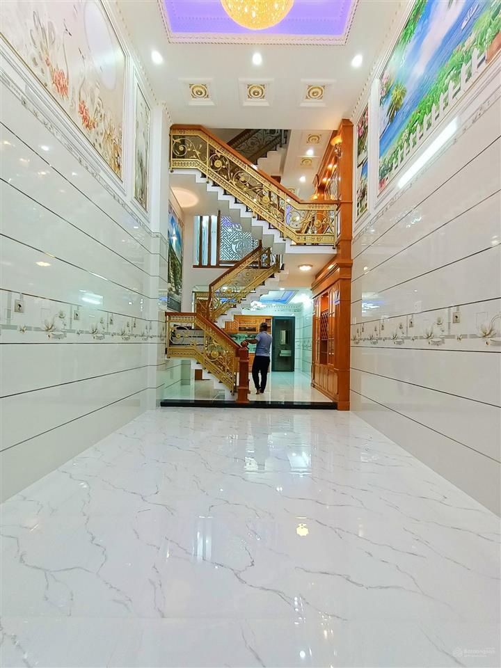 Bán nhà mới 1/đường số 2 gần ngã 3 mã lò và lê văn quới (4m*16m6,98 tỷ tl) hẻm nhựa 7m đúc 4,5 tấm