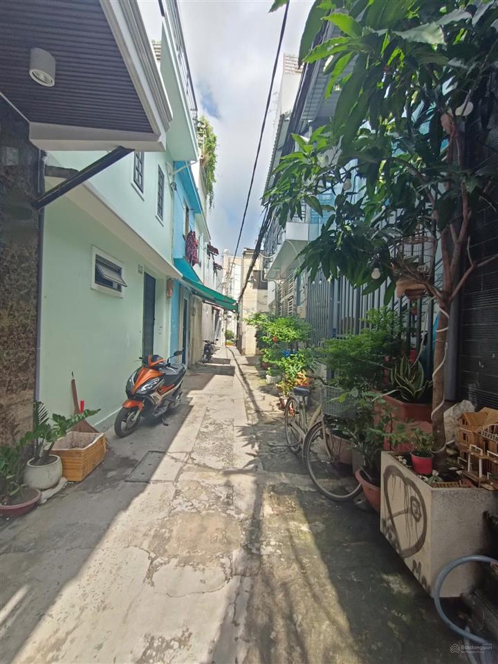 Bán nhà mới full nội thất đường nguyễn sỹ sách. hẻm 5m đúc 1 trệt 1 lầu, cách chợ tân trụ chỉ 100m