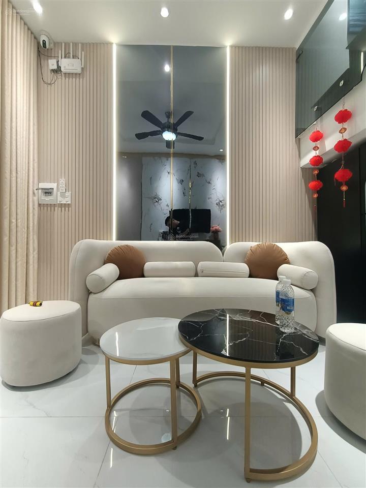 Bán nhà mới full nội thất đường nguyễn sỹ sách. hẻm 5m đúc 1 trệt 1 lầu, cách chợ tân trụ chỉ 100m
