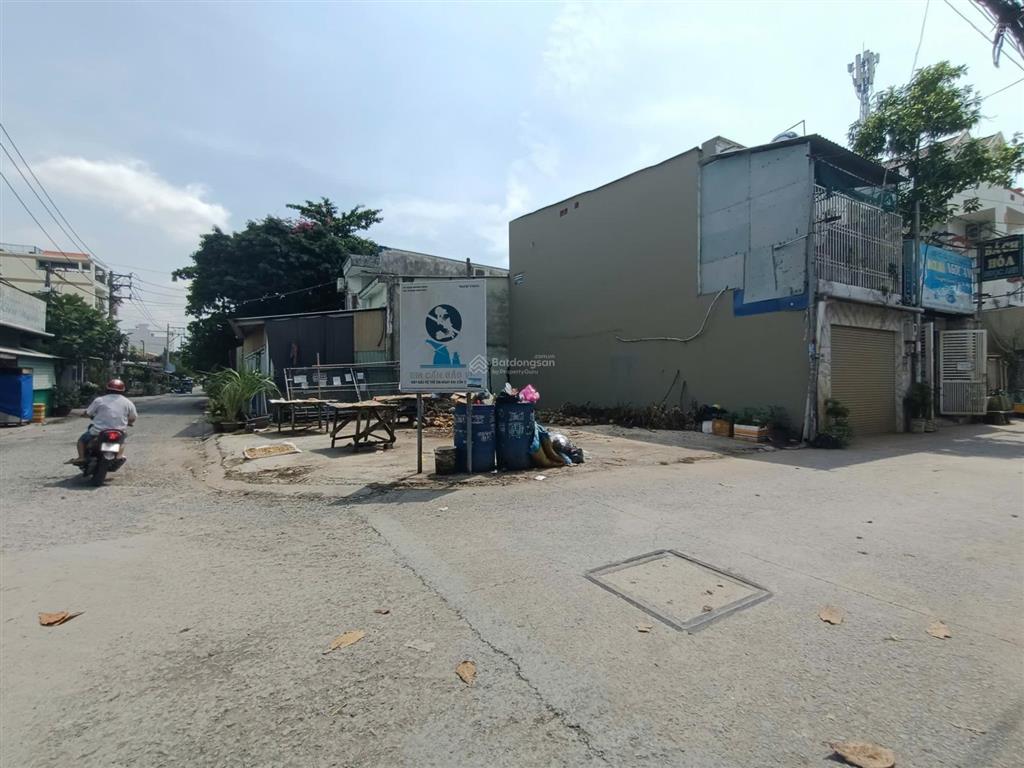 Bán đất góc 2 mặt tiền 1/ đường vĩnh lộc (8,3m x 11,5m giá 2,8 tỷ tl) kdc hiện hữu, gần cầu ba tri