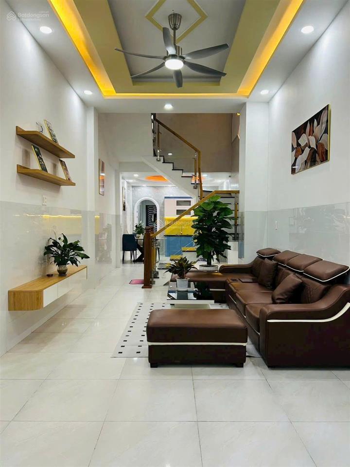 Bán nhà đẹp đường số 3 gần kênh tham lương (3,6m*23m~ 83m2, 6,5tỷ tl) đúc 3 tấm hẻm 6m khu an ninh