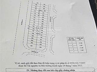 Bán đất mặt tiền đường bình thành rộng 30m (5m*17m 85m2 đất odt) có vỉa hè 6m kinh doanh gần chợ