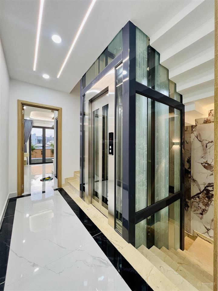 Bán nhà mới đường mã lò (4m*17,3m có 5 lầu thang máy, nội thất giá 8tỷ8 tl) hẻm nhựa 7m khu nhà lầu