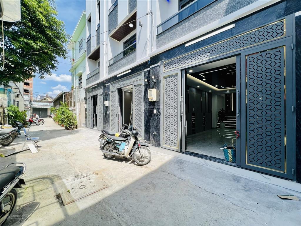 Bán nhà mới đường số 5akênh nước đen (4m*16m đúc 5 tấm 7.2 tỷ tl) gần cv lê thúc hoạch aeon mall
