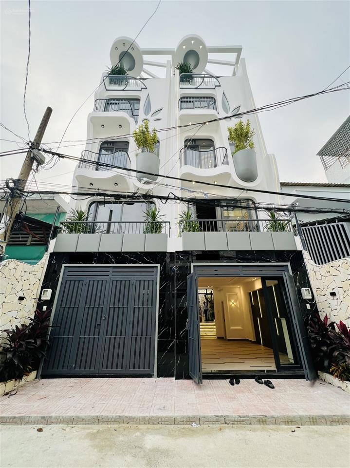 Nhà đẹp đường lâm hoành 4m*16m 5 tầng full nội thất giá 7ty8 tl hẻm nhựa 7m gần aeon bình tân