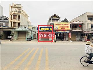 Hàng hiếm  lô góc vị trí siêu đẹp ngay chếch đối diện bệnh viện thuỷ nguyên, hải phòng trục đường