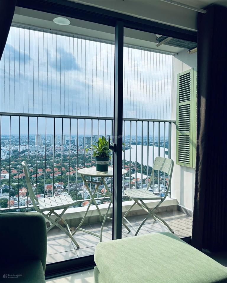 Cho thuê căn hộ 2pn2wc view sông tại masteri thảo điền  chỉ 22tr/tháng