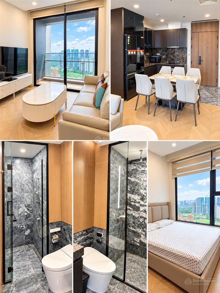 Cho thuê căn hộ 2pn2wc view thoáng tầng cao full nội thất tại lumiere riverside
