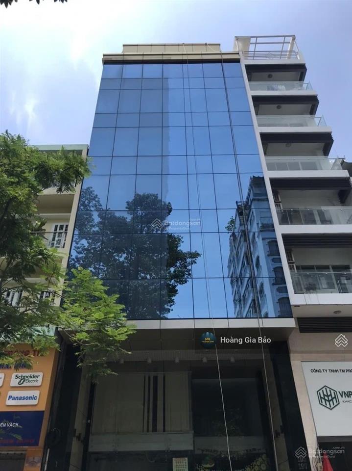 Cho thuê toà nhà lam sơn ,p.2, q. tân bình, dt 9x22m, hầm 1 trệt 5 lầu, view kính