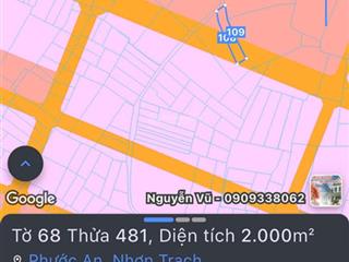 Chủ gửi 2000m2 đất cây lâu năm , đường hiện hữu oto tới đất