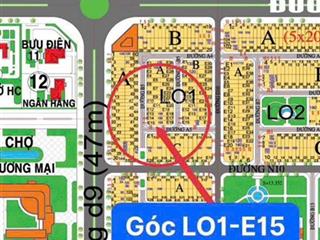 Bán nhanh lô góc dự án hud mặt sau đường huỳnh thúc kháng, giá tốt