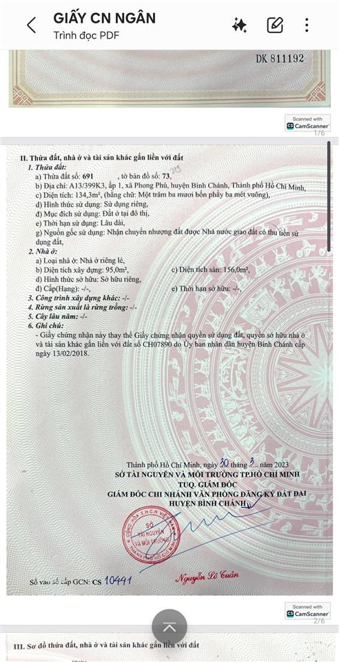 Hàng đầu tư bán nhà a13/399k3, ấp 1, xã phong phú, bình chánh, tp. hồ chí minh