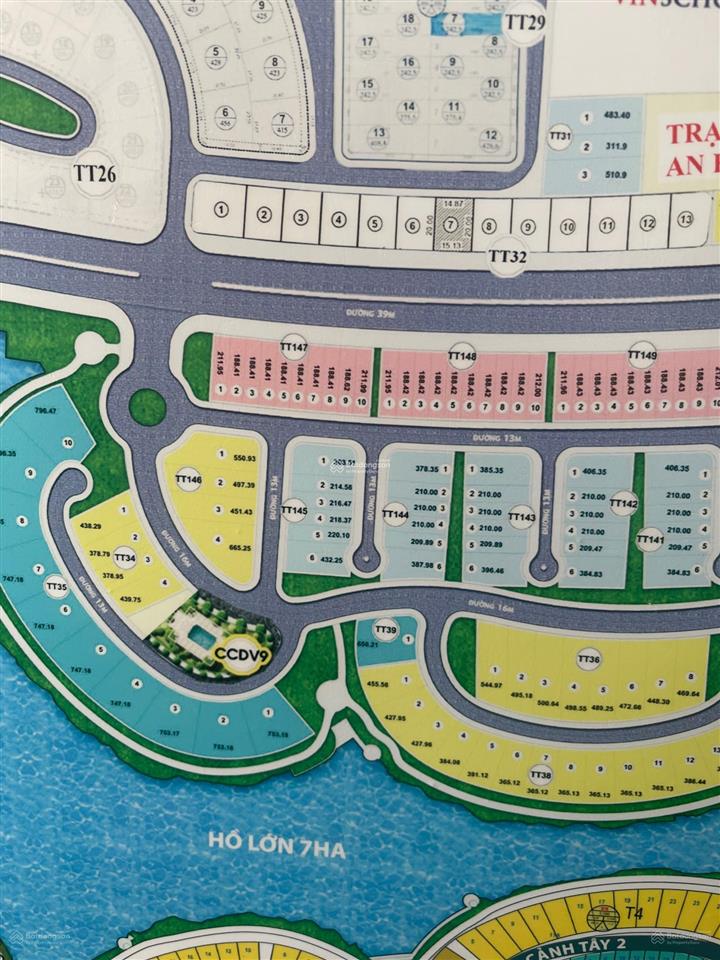 Cực gấp bán biệt thự hồ lago nam an khánh, gần 408m2, gần tây hồ rất gần công viên nội khu,vườn hoa