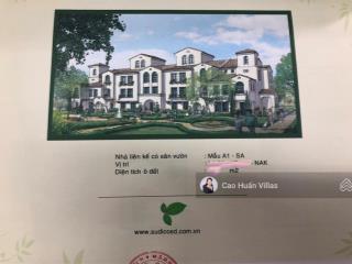 Nhà vườn vista lago 210m2 khép kín, gần hồ, vườn hoa, cạnh góc tại nam an khánh, đối diện vinhomes
