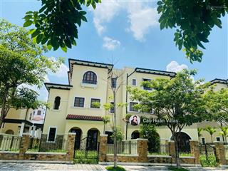 Biệt thự vista lago 330m2 khép kín, gần hồ, vườn hoa, cạnh góc tại nam an khánh, đối diện vinhomes